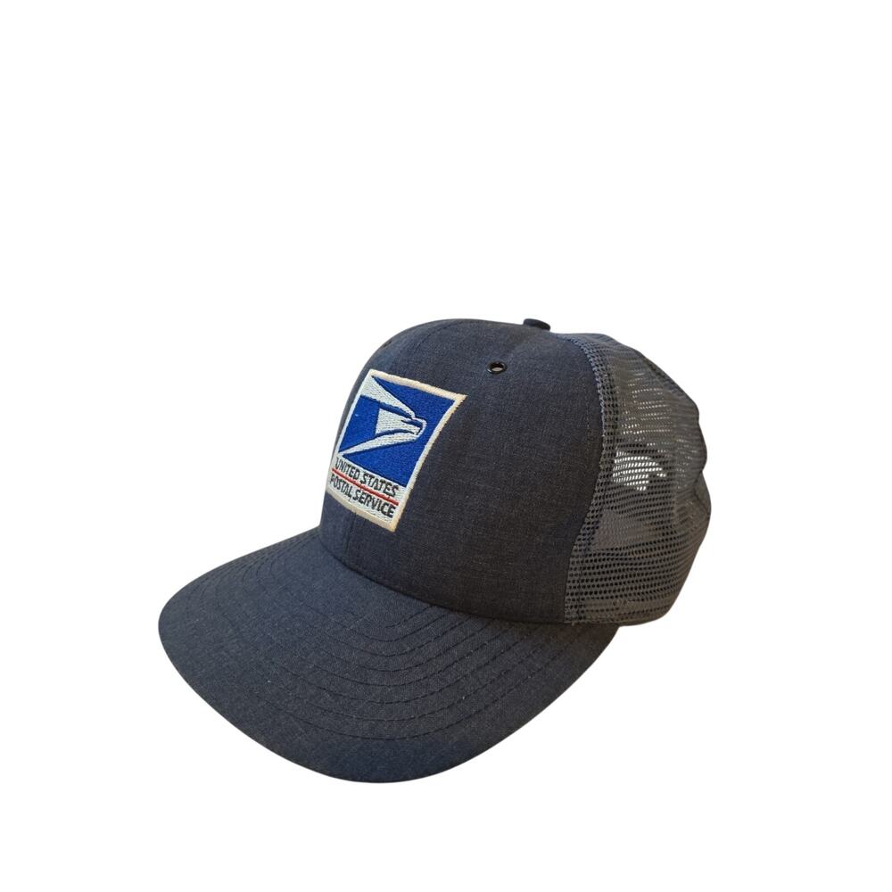 United States Postal Service Usps Brookfield Trucker Hat Unisex Medium Blue